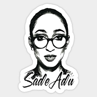 Sade Vintage Fan Art Sticker